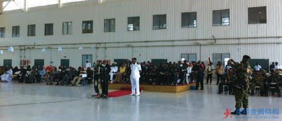 多維鋼構(gòu)：加納國防部空軍機(jī)庫項目勝利竣工