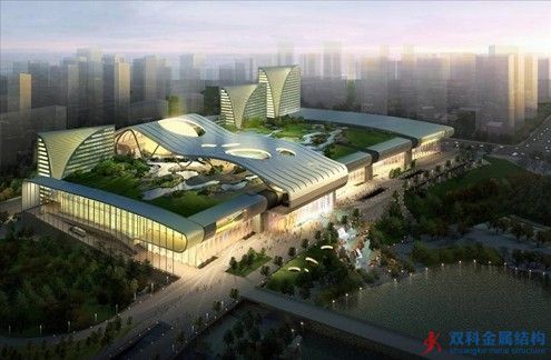 偉宏鋼構:承攬杭州國際博覽中心鋼結構項目